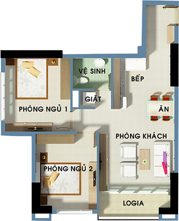 TỔNG QUAN CĂN HỘ THE USEFULL